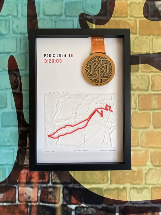 Affiche Finisher · Marathon Pour Tous Paris 2024 - vue 2