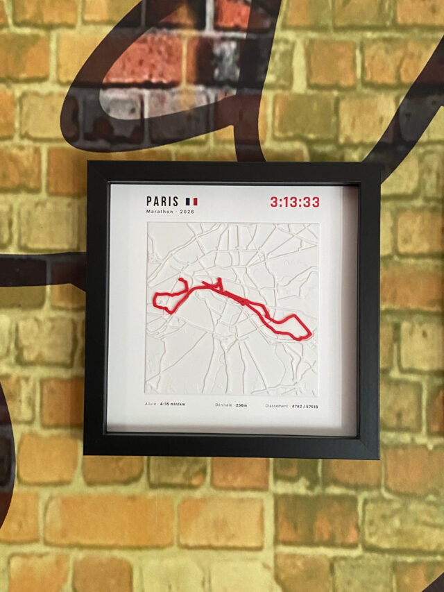 Affiche Marathon de Paris 2026 - vue 2
