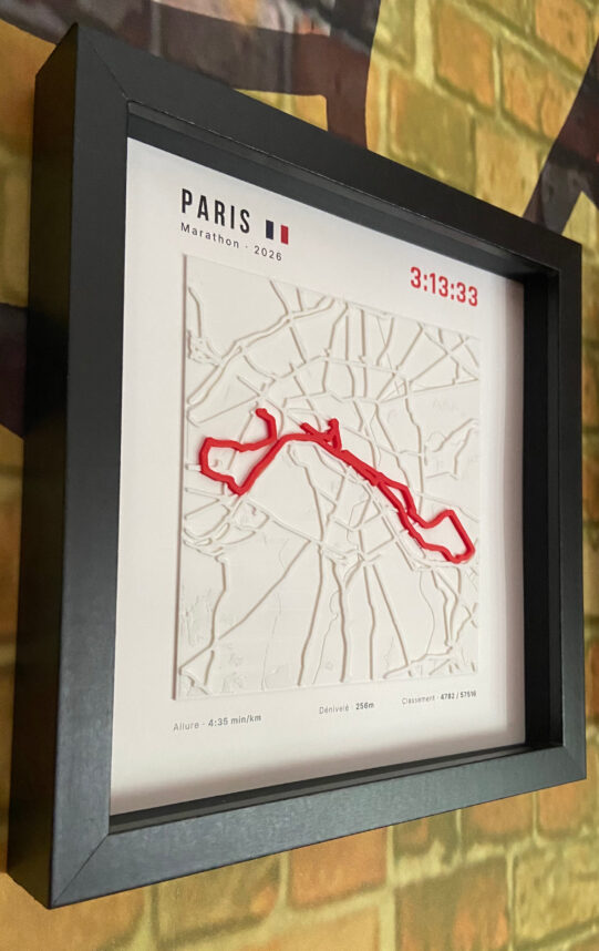 Affiche Marathon de Paris 2026 - vue 3