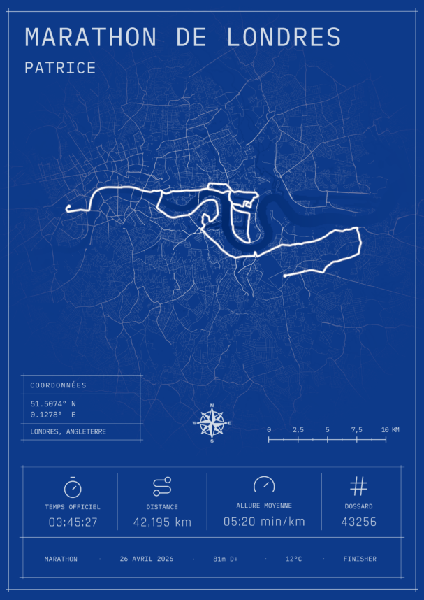 Marathon de Londres - vue 4