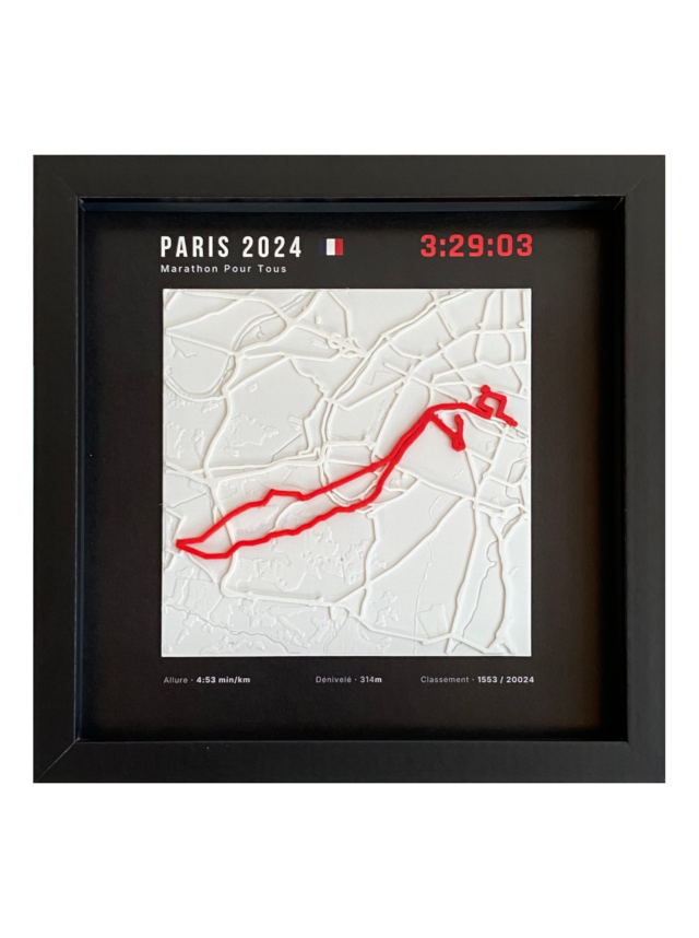Affiche Marathon Pour Tous Paris 2024 - Signature