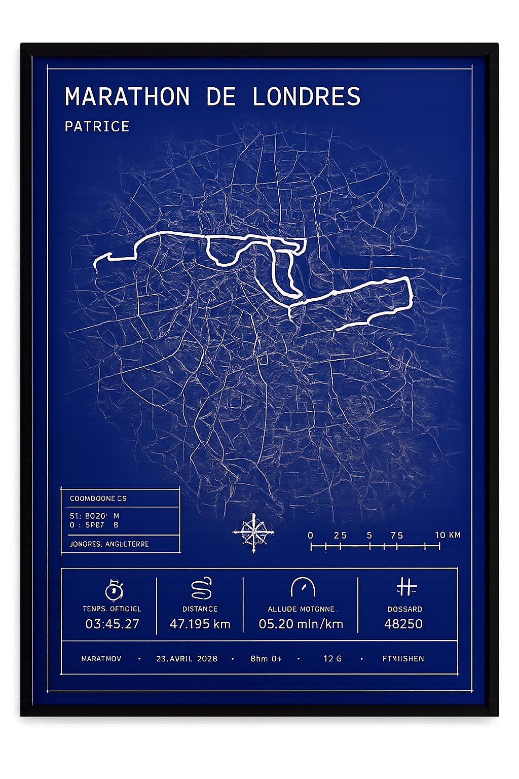 Marathon de Londres - vue 1