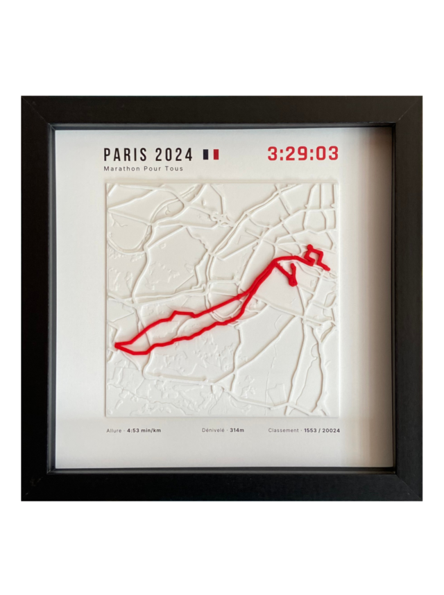 Affiche Marathon Pour Tous Paris 2024 - Night Edition