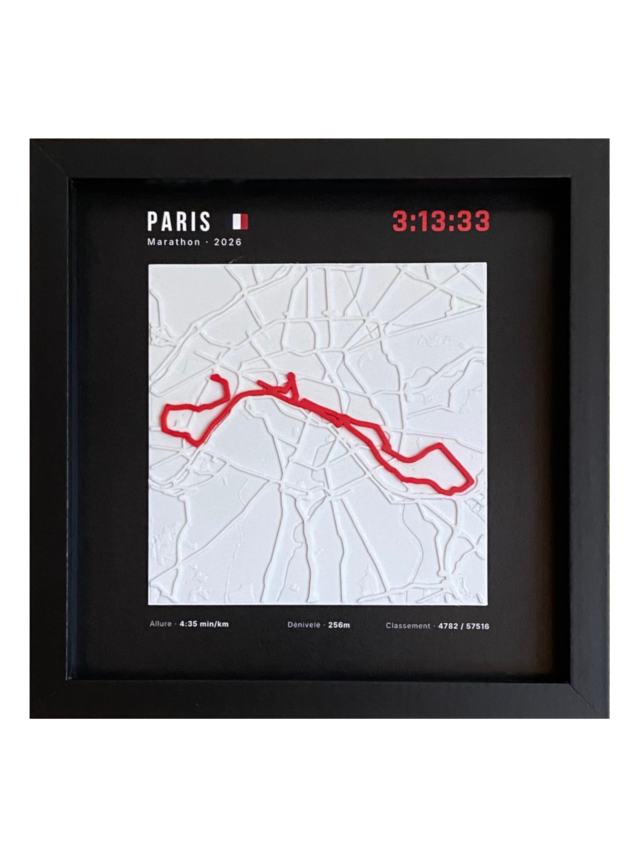 Affiche Marathon de Paris 2026 - Classic