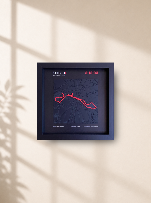 FINISHER | Marathon Paris 2026 | 20x20