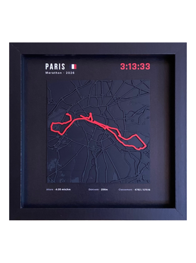 Affiche Marathon de Paris 2026 - Night Edition