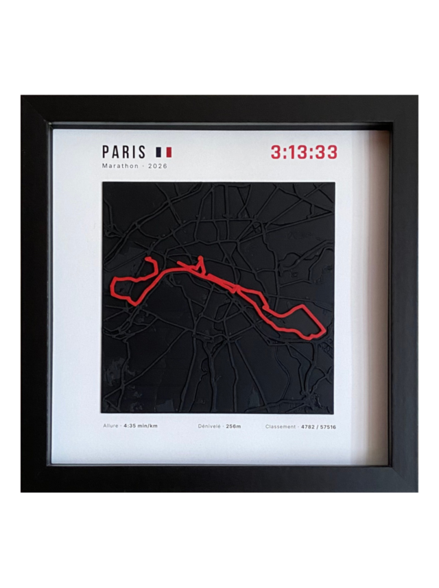 Affiche Marathon de Paris 2026 - Signature