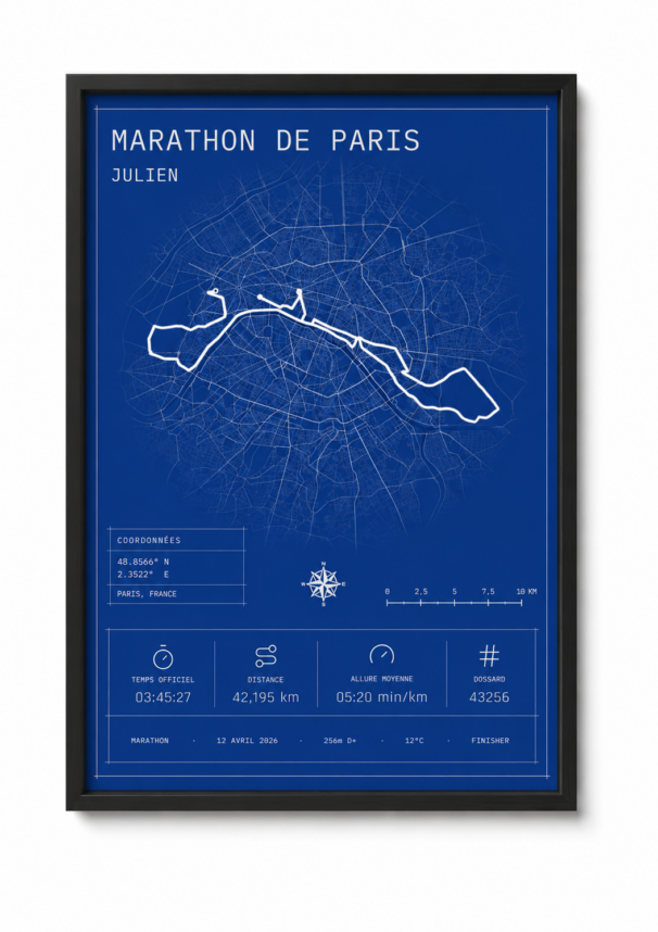 Marathon de Paris 2026 - vue 1