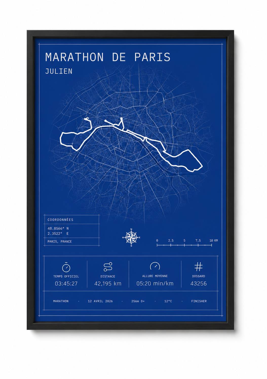 Marathon de Paris 2026 - vue 1