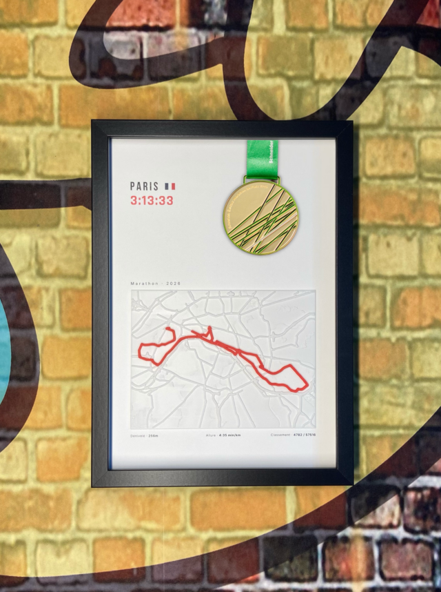 Affiche Finisher · Marathon de Paris 2026 - vue 4