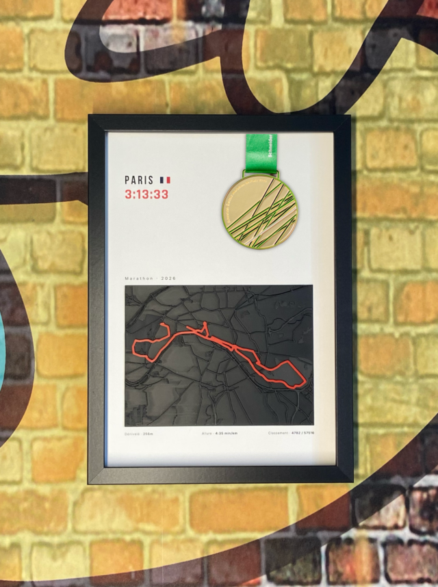 Affiche Finisher · Marathon de Paris 2026 - vue 3