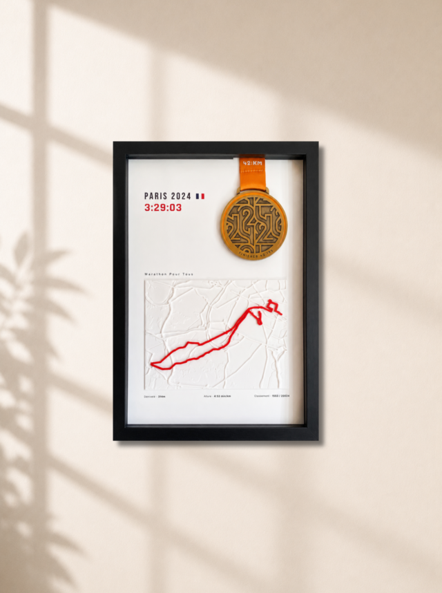 FINISHER | Marathon Pour Tous | A4 Médaille