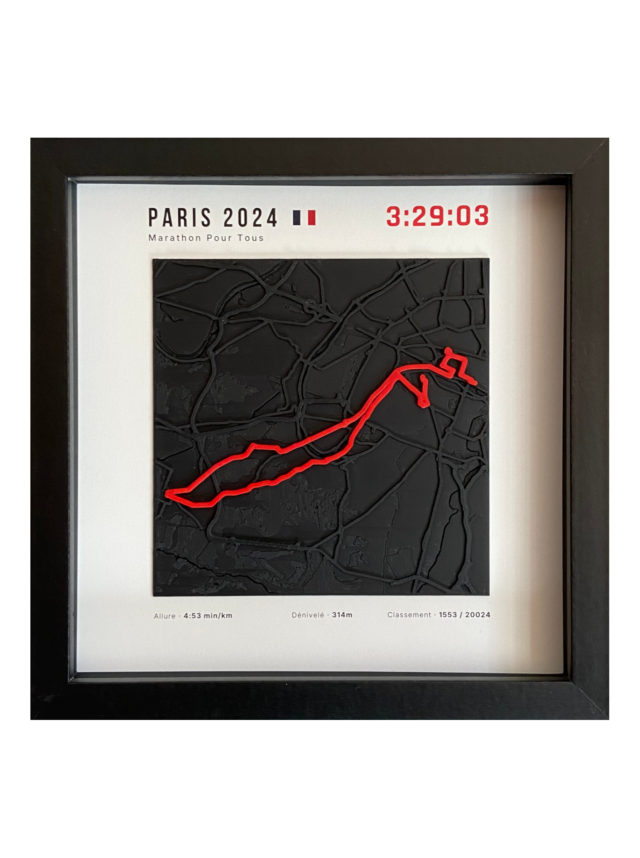 Affiche Marathon Pour Tous Paris 2024 - Classic