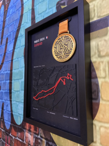 Marathon de Lille — affiche imprimée au format A4 (portrait)