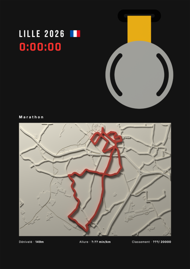 Marathon de Lille - Black&White