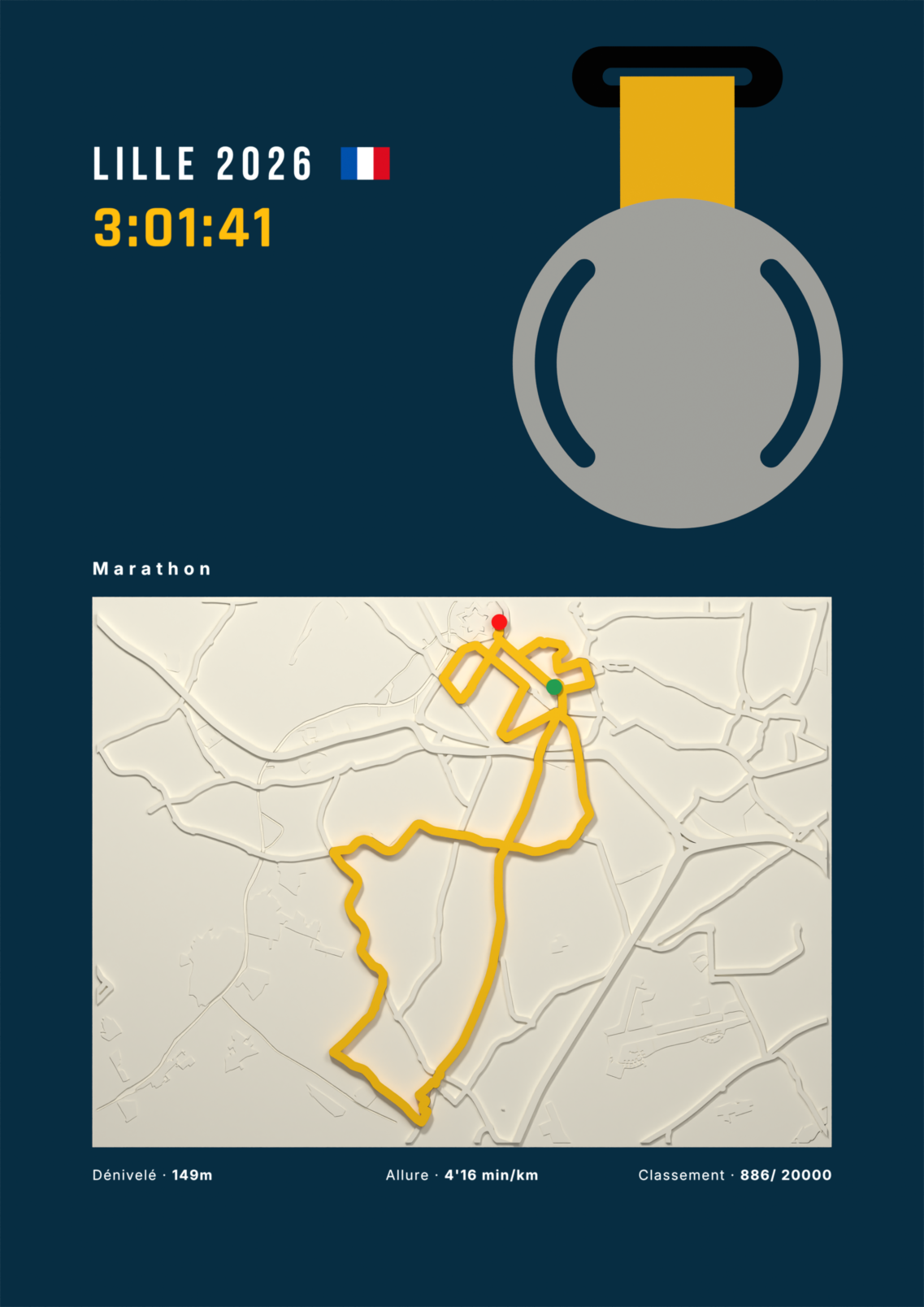 Marathon de Lille — vue 1